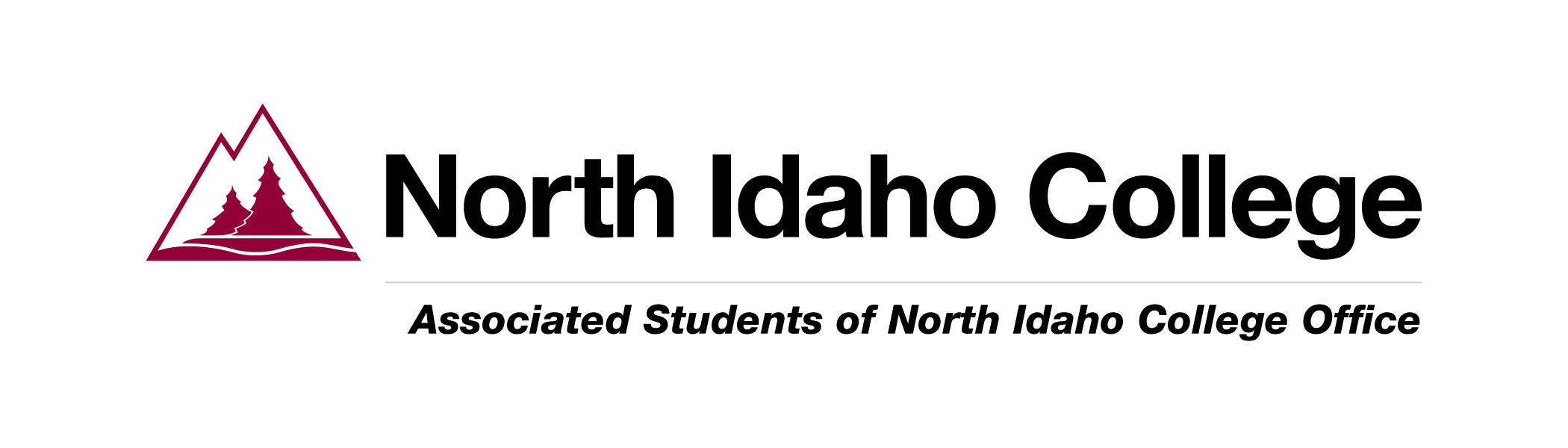 NIC Logo with Associated Students of North Idaho College Office and no address