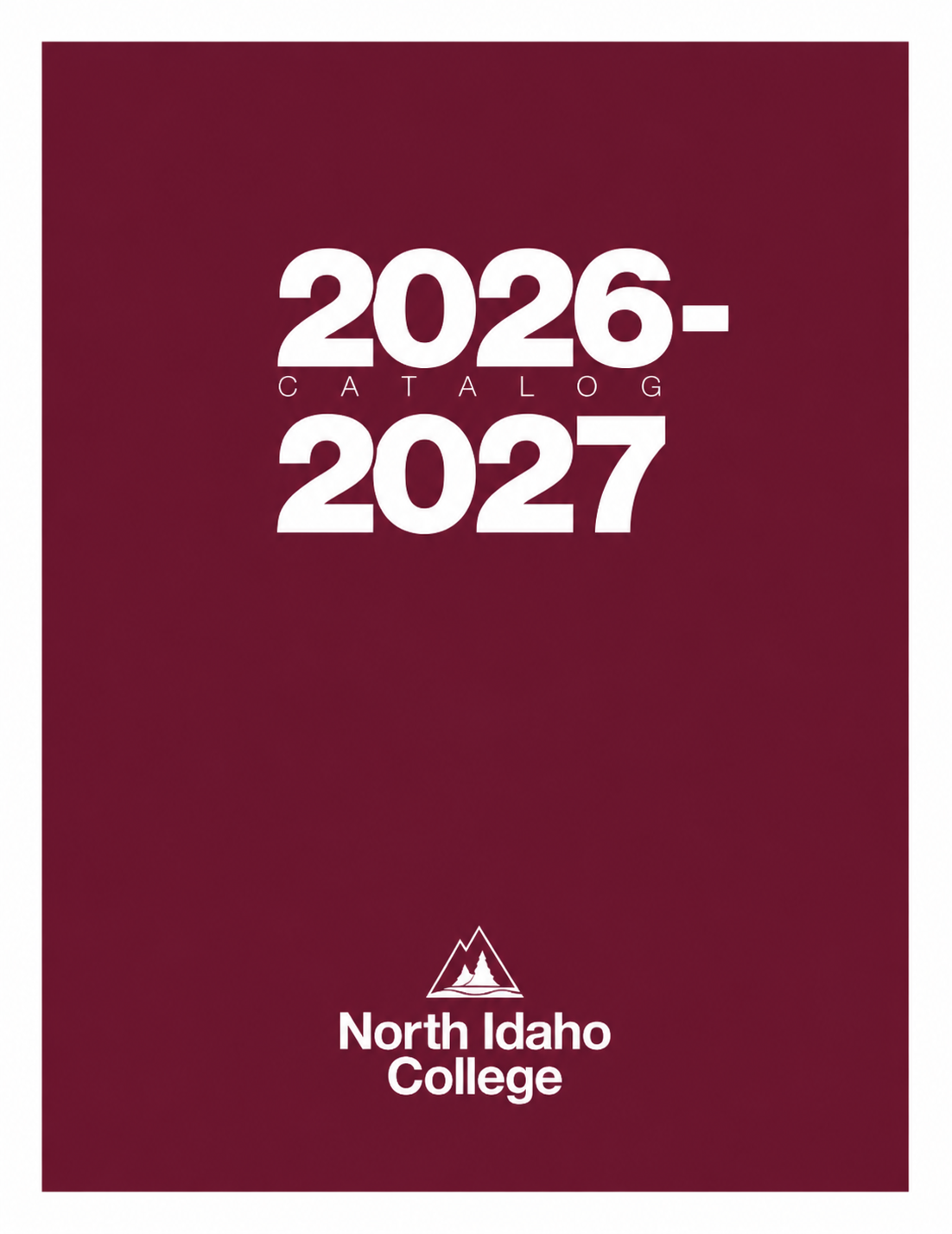 2026-2027 Temp Catalog Cover