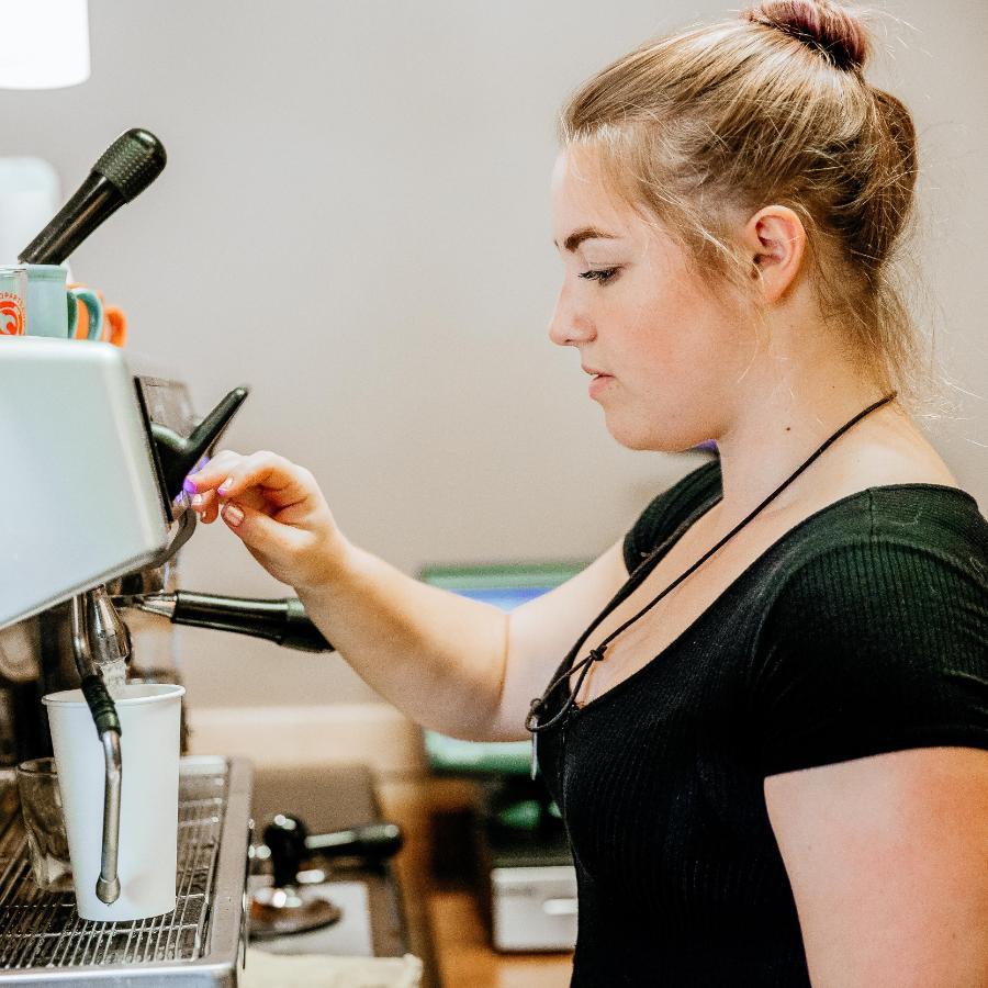 900x900 Female Student Barista Photo