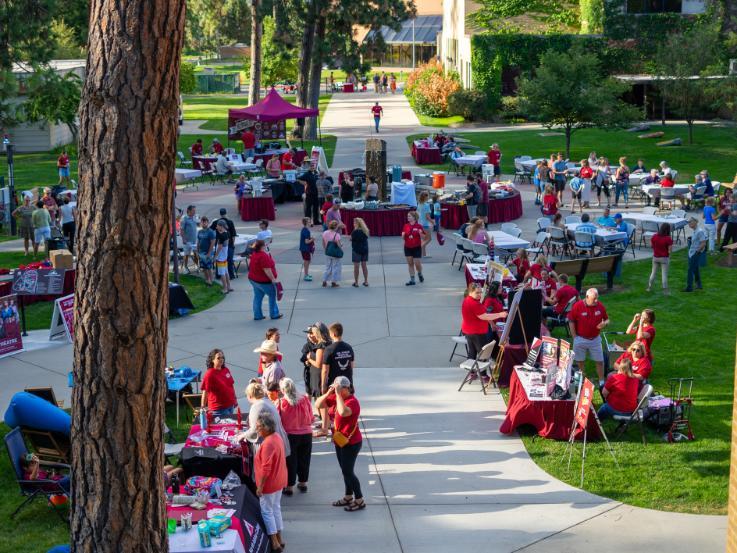 90thANNIVERSARY: Community members gather for North Idaho College’s 90th anniversary celebration on Aug. 10, 2023. A new economic impact analysis revealed that NIC added $273.2 million to the local economy in fiscal year 2023-24.